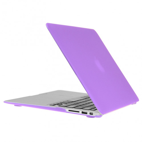 ENKAY pour Macbook Air 13,3 pouces (version US) / A1369 / A1466 Hat-Prince 3 en 1 Coque de protection en plastique dur avec protection de clavier et prise de poussière de port (violet) SE581P837-09