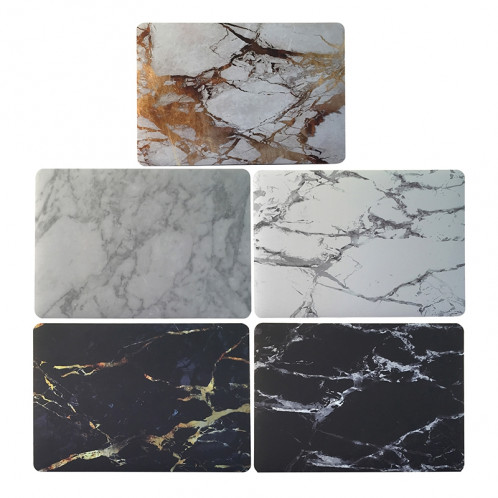 Motifs de marbre Apple Laptop Water Stickers PC Housse de protection pour Macbook Air 11,6 pouces SH101D1045-06