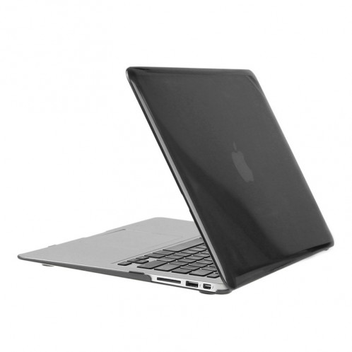 ENKAY pour Macbook Air 11,6 pouces (version US) / A1370 / A1465 Hat-Prince 3 en 1 Crystal Hard Shell Housse de protection en plastique avec clavier de protection et prise de poussière de port (Noir) SE901B529-010