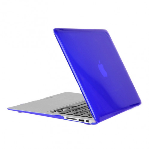 ENKAY pour Macbook Air 11.6 pouces (version US) / A1370 / A1465 Hat-Prince 3 en 1 Crystal Hard Shell Housse de protection en plastique avec clavier de protection et prise de poussière Port (Bleu foncé) SE901D1672-010