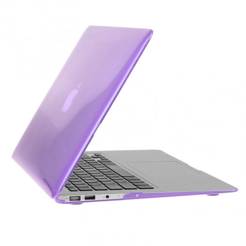 ENKAY pour Macbook Air 11,6 pouces (version US) / A1370 / A1465 Hat-Prince 3 en 1 coque de protection en plastique dur avec protection de clavier et prise de poussière de port (violet) SE901P21-010