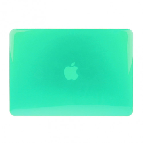 ENKAY pour Macbook Air 13,3 pouces (version US) / A1369 / A1466 Hat-Prince 3 en 1 Crystal Hard Shell étui de protection en plastique avec clavier de protection et bouchon de poussière port (vert) SE902G1704-010