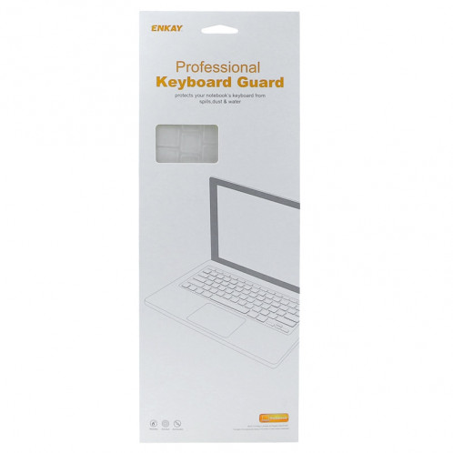 ENKAY pour Macbook Air 13,3 pouces (version US) / A1369 / A1466 Hat-Prince 3 en 1 Crystal Hard Shell étui de protection en plastique avec clavier de garde & Port poussière Plug (Gris) SE902H1065-010