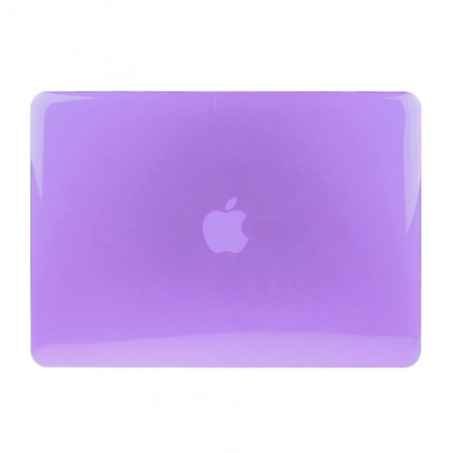 ENKAY pour Macbook Air 13,3 pouces (version US) / A1369 / A1466 Hat-Prince 3 en 1 cristal dur coque en plastique avec protection du clavier et bouchon de poussière de port (violet) SE902P1512-010