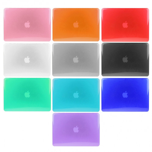 ENKAY pour Macbook Air 13,3 pouces (version US) / A1369 / A1466 Hat-Prince 3 en 1 cristal dur Shell étui de protection en plastique avec clavier de protection et bouchon de poussière de port (bleu) SE902L508-010