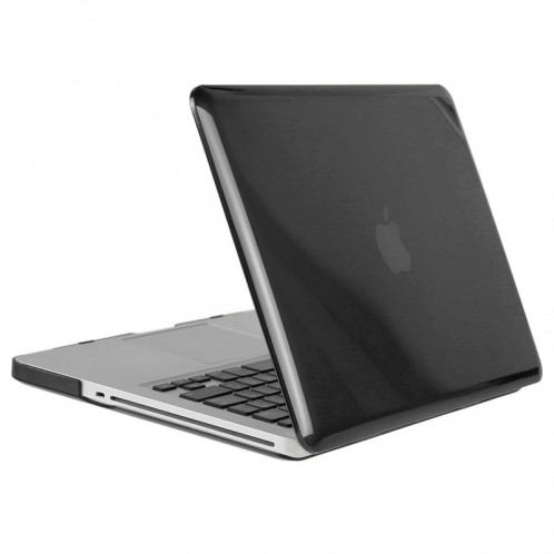 ENKAY pour Macbook Pro 13,3 pouces (Version US) / A1278 Hat-Prince 3 en 1 Crystal Hard Shell Housse de protection en plastique avec clavier de protection & Port poussière Plug (Noir) SE903B1177-010