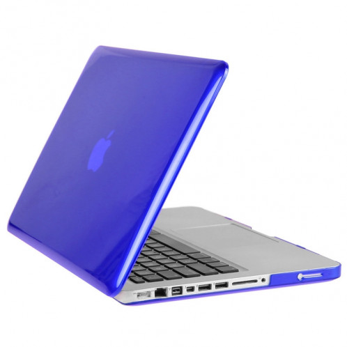 ENKAY pour Macbook Pro 13,3 pouces (version US) / A1278 Hat-Prince 3 en 1 Crystal Hard Shell Housse de protection en plastique avec clavier de protection et prise de poussière Port (Bleu foncé) SE903D1924-010