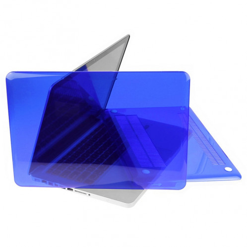 ENKAY pour Macbook Pro 13,3 pouces (version US) / A1278 Hat-Prince 3 en 1 Crystal Hard Shell Housse de protection en plastique avec clavier de protection et prise de poussière Port (Bleu foncé) SE903D1924-010