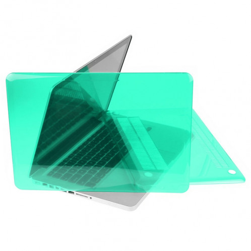 ENKAY pour Macbook Pro 13,3 pouces (US Version) / A1278 Chapeau-Prince 3 en 1 Crystal Hard Shell Housse de protection en plastique avec Keyboard Guard & Port poussière Plug (vert) SE903G905-010