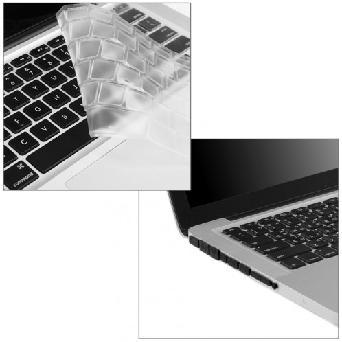 ENKAY pour Macbook Pro 13,3 pouces (version US) / A1278 Hat-Prince 3 en 1 Crystal Hard Shell Housse de protection en plastique avec clavier de protection et prise de poussière de port (Gris) SE903H1584-010