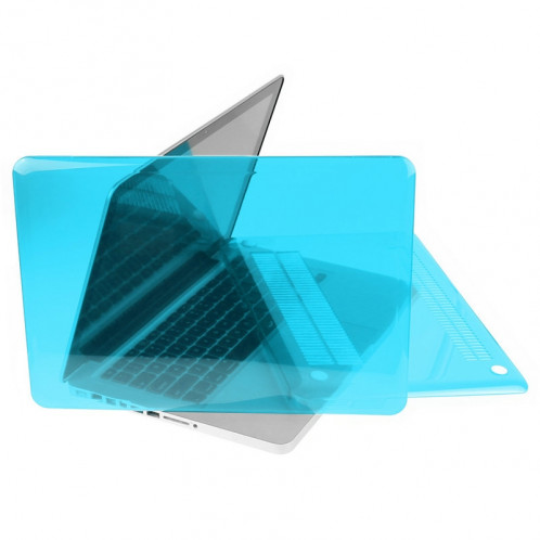 ENKAY pour Macbook Pro 13,3 pouces (US Version) / A1278 Chapeau-Prince 3 en 1 Crystal Hard Shell Housse de protection en plastique avec Keyboard Guard & Port Dust Plug (Bleu) SE903L456-010