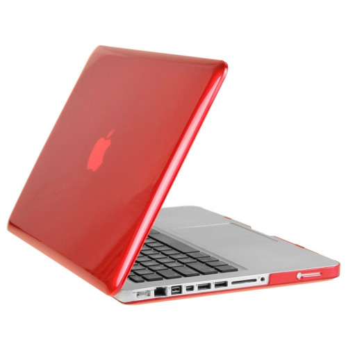 ENKAY pour Macbook Pro 13.3 pouces (US Version) / A1278 Chapeau-Prince 3 en 1 Crystal Hard Shell Housse de protection en plastique avec clavier de garde & Port poussière Plug (rouge) SE903R951-010