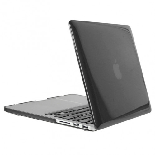 ENKAY pour Macbook Pro Retina 13,3 pouces (version US) / A1425 / A1502 Hat-Prince 3 en 1 Crystal Hard Shell étui de protection en plastique avec clavier de garde et prise de poussière de port (Noir) SE904B1040-010