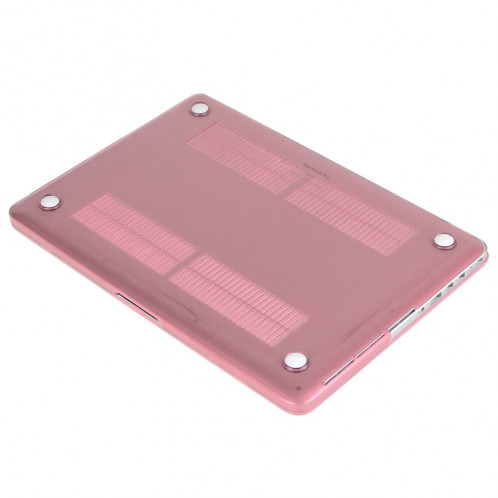 ENKAY pour Macbook Pro Retina 13,3 pouces (version US) / A1425 / A1502 Chapeau-Prince 3 en 1 Crystal Hard Shell Housse de protection en plastique avec clavier de protection et bouchon de poussière Port (rose) SE904F1880-010