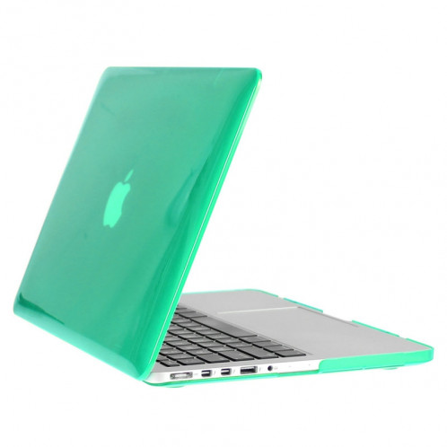 ENKAY pour Macbook Pro Retina 13,3 pouces (version US) / A1425 / A1502 Hat-Prince 3 en 1 coque de protection en plastique dur avec protection de clavier et prise de poussière de port (vert) SE904G1083-010