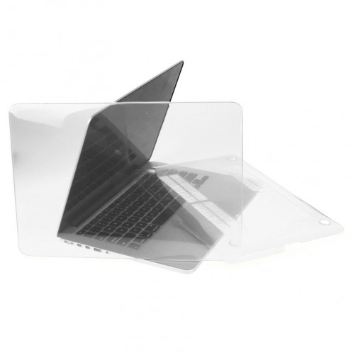ENKAY pour Macbook Pro Retina 13,3 pouces (version US) / A1425 / A1502 Hat-Prince 3 en 1 Crystal Hard Shell Housse de protection en plastique avec clavier de protection et bouchon de poussière de port (Blanc) SE904T12-010