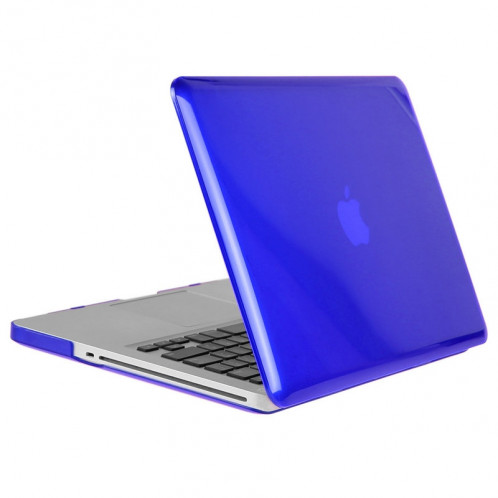 ENKAY pour Macbook Pro 15,4 pouces (version US) / A1286 Hat-Prince 3 en 1 Crystal Hard Shell Housse de protection en plastique avec clavier de protection et prise de poussière de port (bleu foncé) SE905D908-010