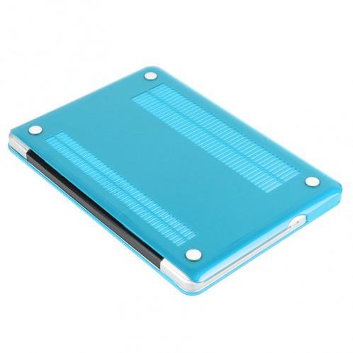 ENKAY pour Macbook Pro 15,4 pouces (US Version) / A1286 Chapeau-Prince 3 en 1 Crystal Hard Shell Housse de protection en plastique avec clavier de protection et prise de poussière de port (Bleu) SE905L1108-010
