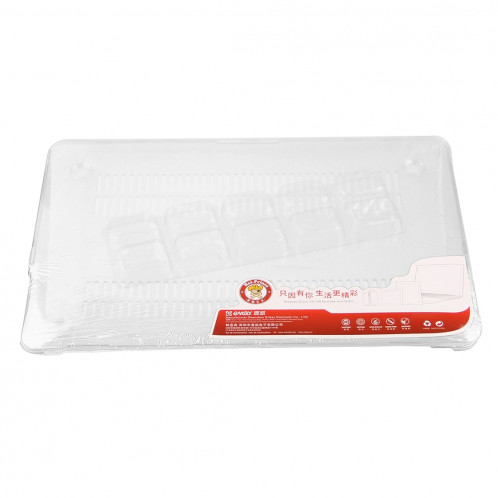 ENKAY pour Macbook Pro 15,4 pouces (US Version) / A1286 Chapeau-Prince 3 en 1 Crystal Hard Shell Boîtier de protection en plastique avec clavier de protection et bouchon de poussière Port (Blanc) SE905W381-010