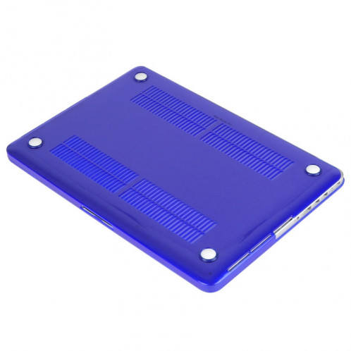 ENKAY pour Macbook Pro Retina 15,4 pouces (version US) / A1398 Hat-Prince 3 en 1 coque de protection en plastique dur avec protection de clavier et prise de poussière de port (bleu foncé) SE906D1319-010