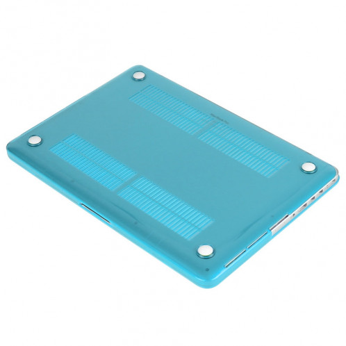 ENKAY pour Macbook Pro Retina 15,4 pouces (version US) / A1398 Hat-Prince 3 en 1 Crystal Hard Shell Housse de protection en plastique avec clavier de protection et prise de poussière de port (Bleu) SE906L1933-010