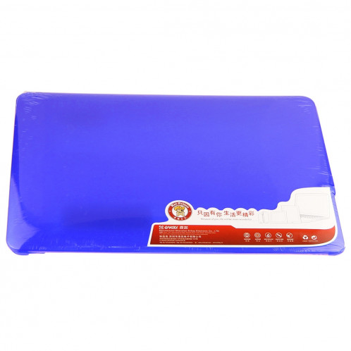 ENKAY pour Macbook Pro 13,3 pouces (Version US) / A1278 Hat-Prince 3 en 1 Coque de protection en plastique dur avec protection de clavier et prise de poussière de port (bleu foncé) SE907D1340-010
