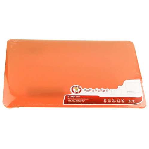 ENKAY pour Macbook Pro 13,3 pouces (version US) / A1278 Hat-Prince 3 en 1 Coque de protection en plastique dur avec protection de clavier et prise de poussière de port (Orange) SE907E760-010