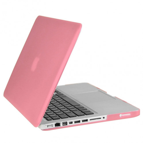 ENKAY pour Macbook Pro 13,3 pouces (version US) / A1278 Hat-Prince 3 en 1 Coque de protection en plastique dur avec protection de clavier et prise de poussière de port (rose) SE907F606-010