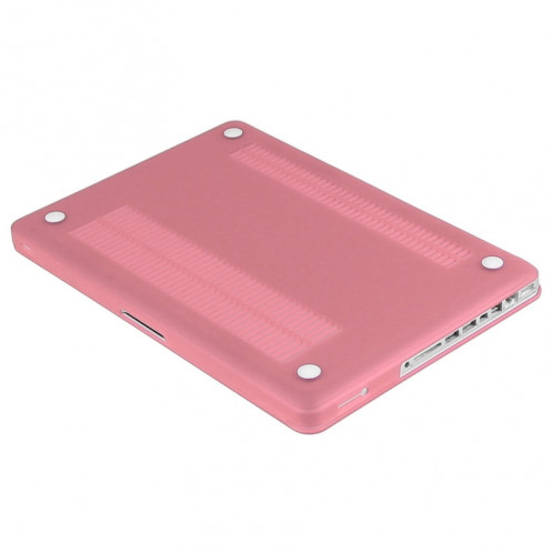 ENKAY pour Macbook Pro 13,3 pouces (version US) / A1278 Hat-Prince 3 en 1 Coque de protection en plastique dur avec protection de clavier et prise de poussière de port (rose) SE907F606-010