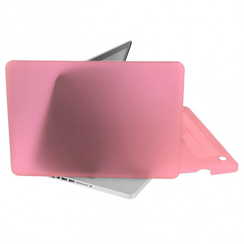 ENKAY pour Macbook Pro 13,3 pouces (version US) / A1278 Hat-Prince 3 en 1 Coque de protection en plastique dur avec protection de clavier et prise de poussière de port (rose) SE907F606-010