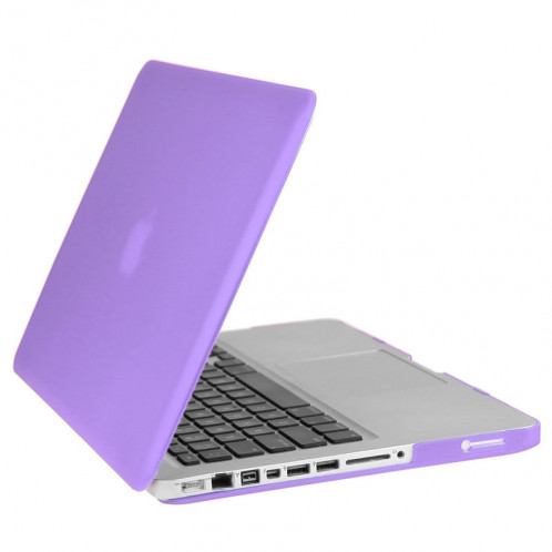 ENKAY pour Macbook Pro 13,3 pouces (version US) / A1278 Hat-Prince 3 en 1 Coque de protection en plastique dur avec protection de clavier et prise de poussière de port (violet) SE907P1034-010