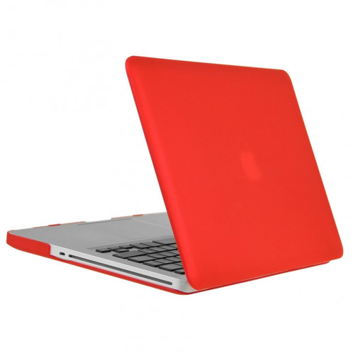 ENKAY pour Macbook Pro 13,3 pouces (Version US) / A1278 Hat-Prince 3 en 1 Coque de protection en plastique dur avec protection de clavier et prise de poussière de port (rouge) SE907R99-010