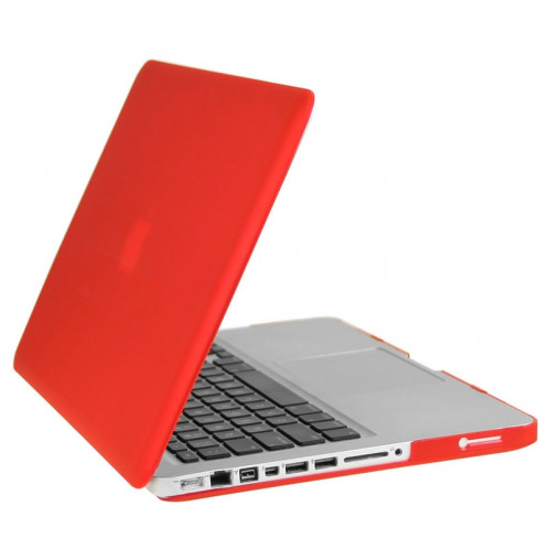 ENKAY pour Macbook Pro 13,3 pouces (Version US) / A1278 Hat-Prince 3 en 1 Coque de protection en plastique dur avec protection de clavier et prise de poussière de port (rouge) SE907R99-010