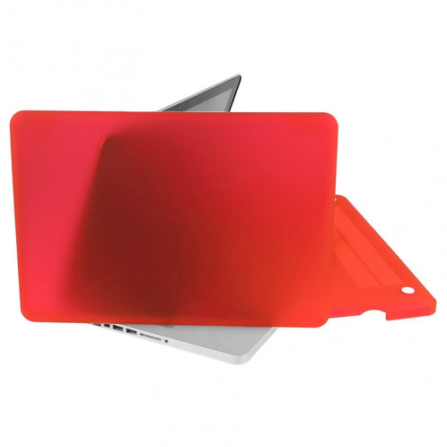 ENKAY pour Macbook Pro 13,3 pouces (Version US) / A1278 Hat-Prince 3 en 1 Coque de protection en plastique dur avec protection de clavier et prise de poussière de port (rouge) SE907R99-010