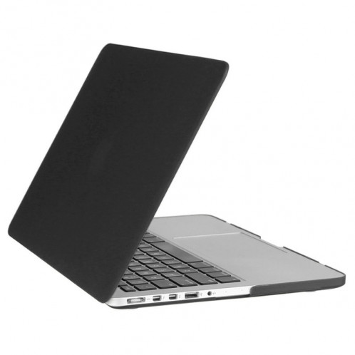 ENKAY pour Macbook Pro Retina 13,3 pouces (version US) / A1425 / A1502 Hat-Prince 3 en 1 givré Hard Shell étui de protection en plastique avec Keyboard Guard & Port poussière Plug (Noir) SE908B1509-010