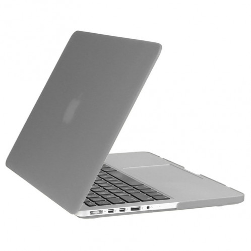 ENKAY pour Macbook Pro Retina 13,3 pouces (version US) / A1425 / A1502 Hat-Prince 3 en 1 givré Hard Shell étui de protection en plastique avec Keyboard Guard & Port poussière Plug (Gris) SE908H1908-010