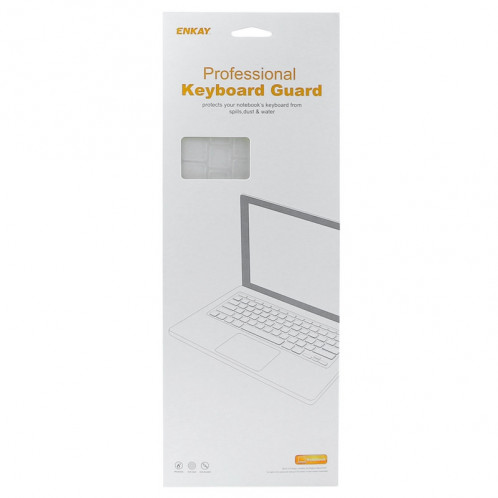 ENKAY pour Macbook Pro Retina 13,3 pouces (version US) / A1425 / A1502 Hat-Prince 3 en 1 givré Hard Shell étui de protection en plastique avec Keyboard Guard & Port poussière Plug (Gris) SE908H1908-010