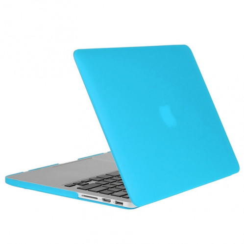 ENKAY pour Macbook Pro Retina 13,3 pouces (version US) / A1425 / A1502 Hat-Prince 3 en 1 givré Hard Shell étui de protection en plastique avec clavier de protection et bouchon de poussière de port (bleu) SE908L778-010