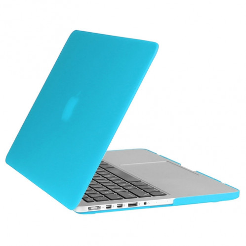 ENKAY pour Macbook Pro Retina 13,3 pouces (version US) / A1425 / A1502 Hat-Prince 3 en 1 givré Hard Shell étui de protection en plastique avec clavier de protection et bouchon de poussière de port (bleu) SE908L778-010