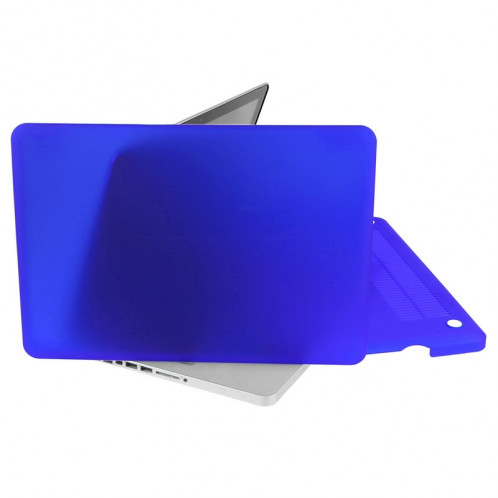 ENKAY pour Macbook Pro 15,4 pouces (version US) / A1286 Hat-Prince 3 en 1 Coque de protection en plastique dur avec protection de clavier et prise de poussière de port (bleu foncé) SE909D1820-010