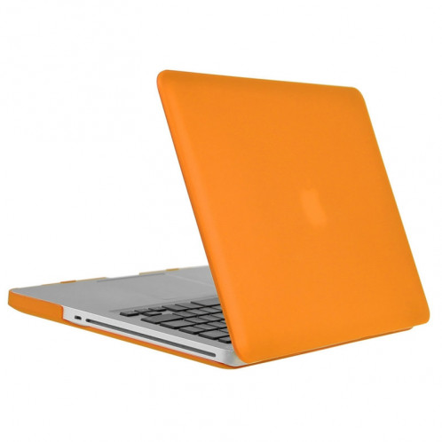 ENKAY pour Macbook Pro 15,4 pouces (Version US) / A1286 Hat-Prince 3 en 1 Coque de protection en plastique dur givré avec clavier de protection et prise de poussière de port (Orange) SE909E1789-010