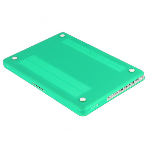 ENKAY pour Macbook Pro 15,4 pouces (version US) / A1286 Hat-Prince 3 en 1 Coque de protection en plastique dur avec protection de clavier et prise de poussière de port (vert) SE909G402-010