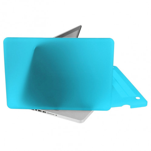 ENKAY pour Macbook Pro 15,4 pouces (version US) / A1286 Hat-Prince 3 en 1 Coque de protection en plastique dur avec protection de clavier et prise de poussière de port (bleu) SE909L1069-010