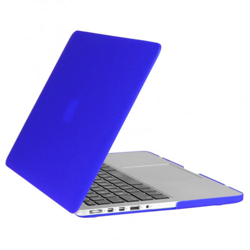 ENKAY pour Macbook Pro Retina 15,4 pouces (version US) / A1398 Hat-Prince 3 en 1 Coque de protection en plastique dur avec protection de clavier et prise de poussière de port (bleu foncé) SE910D812-010