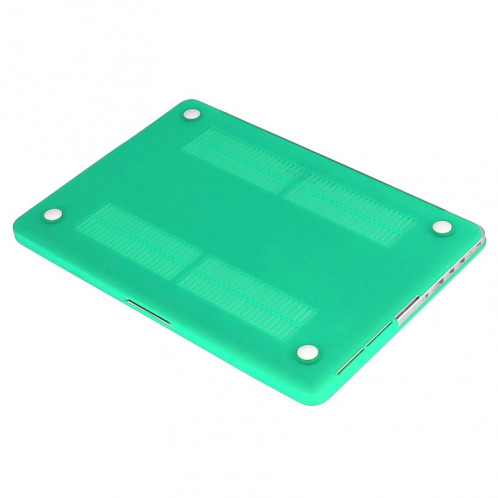 ENKAY pour Macbook Pro Retina 15,4 pouces (version US) / A1398 Hat-Prince 3 en 1 coque de protection en plastique dur givré avec clavier de protection et prise de poussière de port (vert) SE910G1277-010