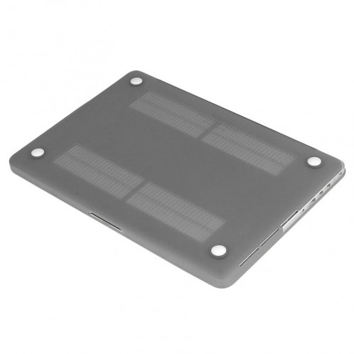 ENKAY pour Macbook Pro Retina 15,4 pouces (version US) / A1398 Hat-Prince 3 en 1 givré Hard Shell étui de protection en plastique avec Keyboard Guard & Port poussière Plug (Gris) SE910H312-010