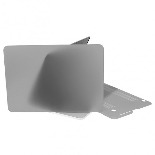 ENKAY pour Macbook Pro Retina 15,4 pouces (version US) / A1398 Hat-Prince 3 en 1 givré Hard Shell étui de protection en plastique avec Keyboard Guard & Port poussière Plug (Gris) SE910H312-010