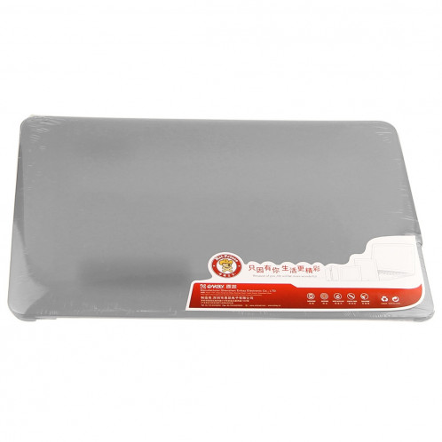 ENKAY pour Macbook Pro Retina 15,4 pouces (version US) / A1398 Hat-Prince 3 en 1 givré Hard Shell étui de protection en plastique avec Keyboard Guard & Port poussière Plug (Gris) SE910H312-010