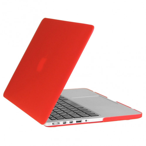 ENKAY pour Macbook Pro Retina 15,4 pouces (version US) / A1398 Hat-Prince 3 en 1 Coque de protection en plastique dur avec protection de clavier et prise de poussière de port (rouge) SE910R81-010