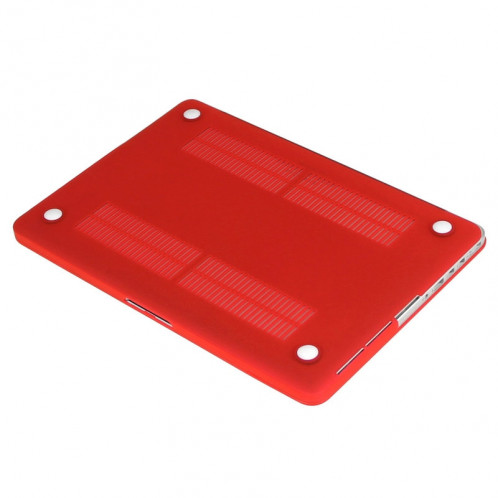 ENKAY pour Macbook Pro Retina 15,4 pouces (version US) / A1398 Hat-Prince 3 en 1 Coque de protection en plastique dur avec protection de clavier et prise de poussière de port (rouge) SE910R81-010